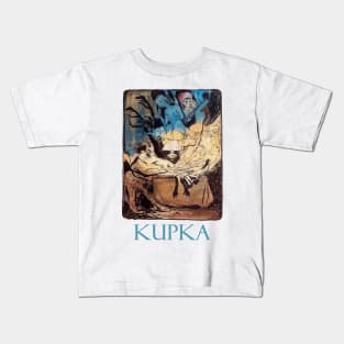 The Novelist by Frantisek Kupka Kids T-Shirt